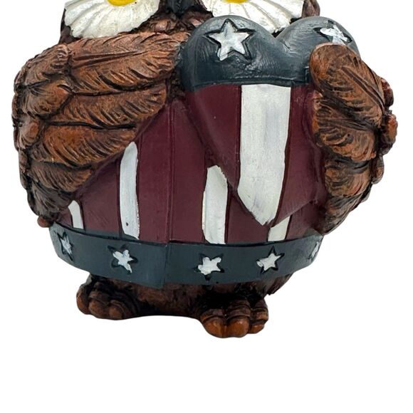 PATRIOTIC OWL FIGURINE FOR JULY 4TH INDEPENDENCE DAY CELEBRATION - Picture 10 of 13